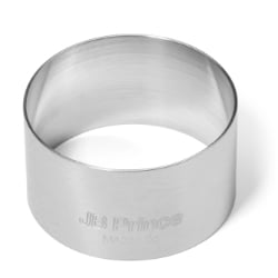 Stainless Steel Seamless Ring Mold 1.38" Height